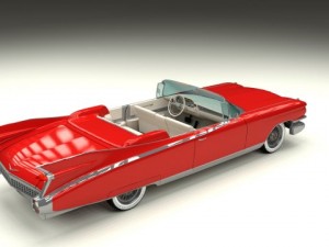 1959 cadillac eldorado biarritz 3D Модель