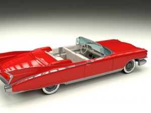 1959 cadillac eldorado biarritz 3D Модель