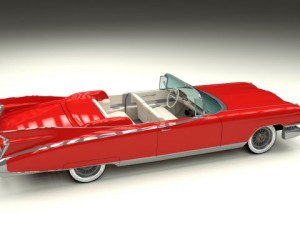 1959 cadillac eldorado biarritz 3D Модель