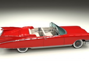 1959 cadillac eldorado biarritz 3D Модель