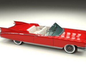 1959 cadillac eldorado biarritz 3D Модель