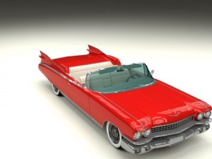 1959 cadillac eldorado biarritz 3D Модель