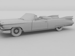 1959 cadillac eldorado biarritz 3D Модель