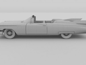 1959 cadillac eldorado biarritz 3D Модель
