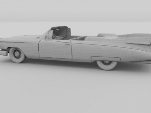 1959 cadillac eldorado biarritz 3D Модель