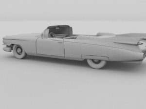 1959 cadillac eldorado biarritz 3D Модель