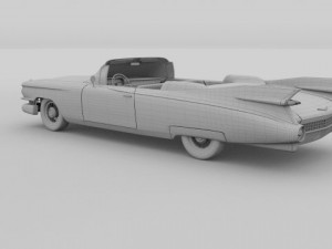 1959 cadillac eldorado biarritz 3D Модель