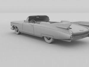 1959 cadillac eldorado biarritz 3D Модель