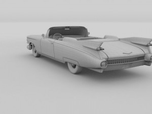 1959 cadillac eldorado biarritz 3D Модель