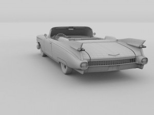 1959 cadillac eldorado biarritz 3D Модель