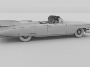 1959 cadillac eldorado biarritz 3D Модель