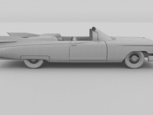 1959 cadillac eldorado biarritz 3D Модель