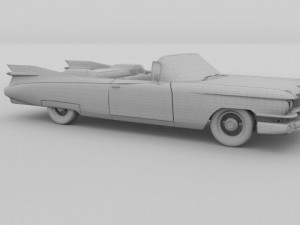 1959 cadillac eldorado biarritz 3D Модель