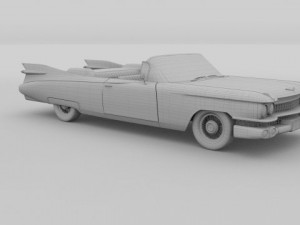 1959 cadillac eldorado biarritz 3D Модель