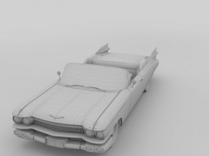 1959 cadillac eldorado biarritz 3D Модель