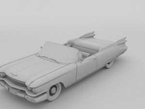 1959 cadillac eldorado biarritz 3D Модель