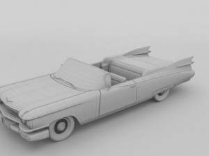 1959 cadillac eldorado biarritz 3D Модель
