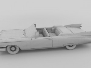 1959 cadillac eldorado biarritz 3D Модель