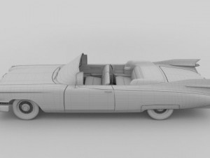 1959 cadillac eldorado biarritz 3D Модель