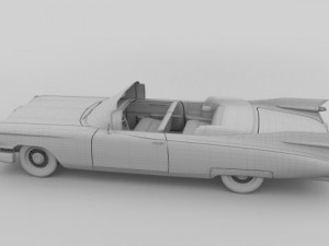 1959 cadillac eldorado biarritz 3D Модель