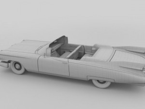 1959 cadillac eldorado biarritz 3D Модель