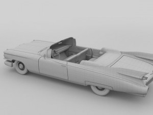 1959 cadillac eldorado biarritz 3D Модель