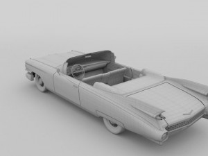 1959 cadillac eldorado biarritz 3D Модель