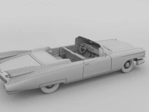 1959 cadillac eldorado biarritz 3D Model