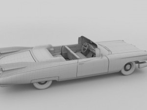 1959 cadillac eldorado biarritz 3D Модель