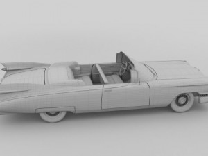 1959 cadillac eldorado biarritz 3D Модель