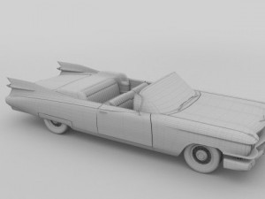 1959 cadillac eldorado biarritz 3D Модель