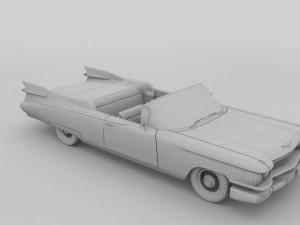 1959 cadillac eldorado biarritz 3D Модель
