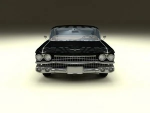 1959 cadillac eldorado cup&eacute; Modelo 3D