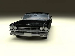 1959 cadillac eldorado coupe 3D Model