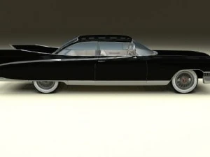 1959 cadillac eldorado coupe 3D Model