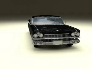 1959 cadillac eldorado coupe 3D Model