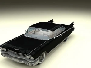1959 cadillac eldorado coupe 3D Model