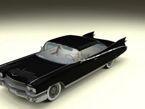 1959 cadillac eldorado coupe 3D Model