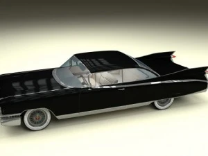 1959 cadillac eldorado coupe 3D Model