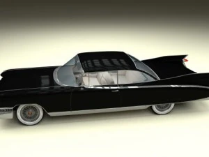 1959 cadillac eldorado coupe 3D Model