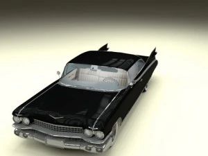 1959 cadillac eldorado coupe 3D Model