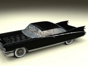 1959 cadillac eldorado coupe 3D Model