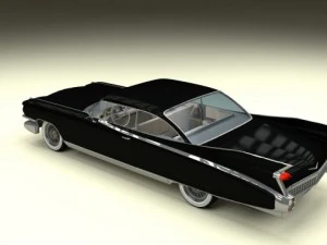1959 cadillac eldorado coupe 3D Model