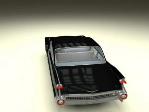 1959 cadillac eldorado coupe 3D Model