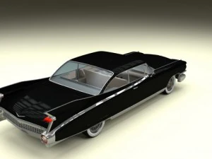 1959 cadillac eldorado coupe 3D Model
