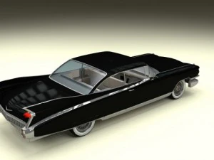 1959 cadillac eldorado coupe 3D Model