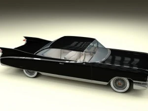 1959 cadillac eldorado coupe 3D Model