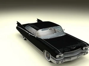 1959 cadillac eldorado coupe 3D Model