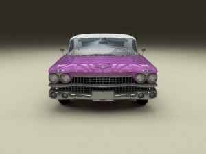 1959 cadillac eldorado biarritz top 3D Model