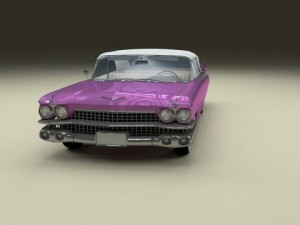 1959 cadillac eldorado biarritz top Modèle 3D